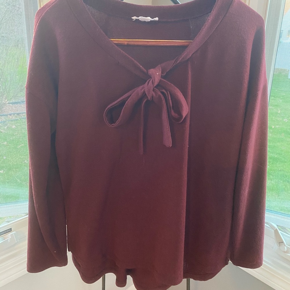 Burgundy Top
